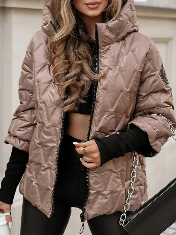 OPHIRA™ | Luxury Quilted Puffer Jacket