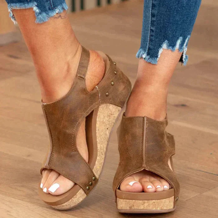 Elira™ | Lightweight Wedge Sandals