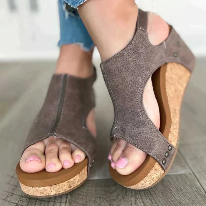 Elira™ | Lightweight Wedge Sandals