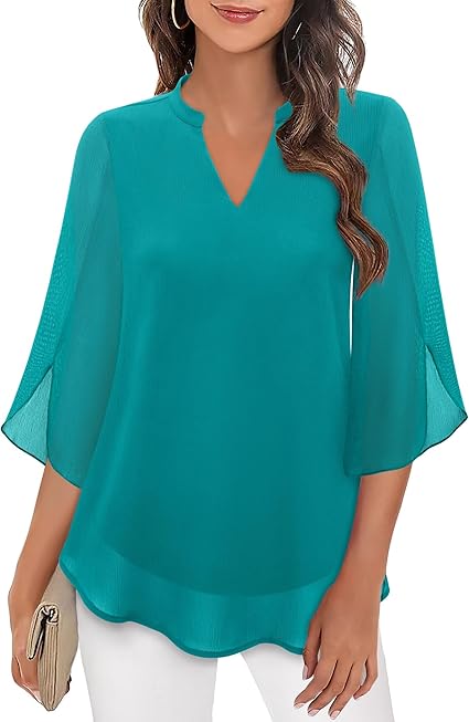 Amalyn™ | Luxe Layered Blouse