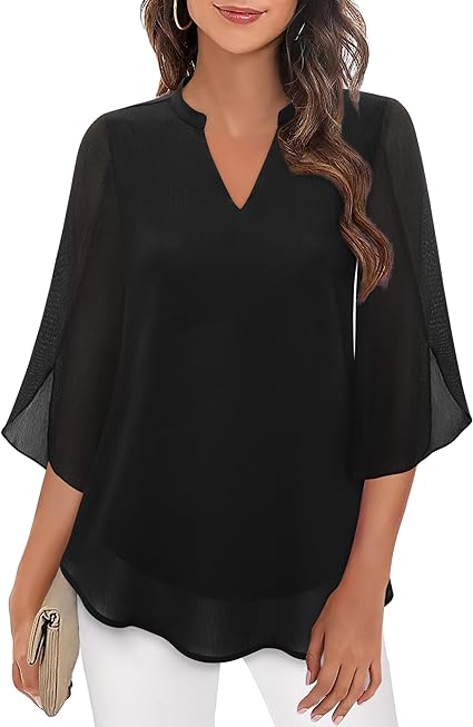 Amalyn™ | Luxe Layered Blouse