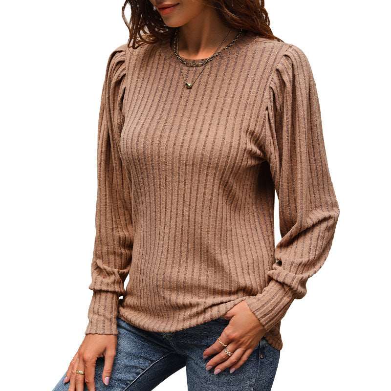 Maude™ | Chic Puffy Long-Sleeve Top (Almost Sold Out)