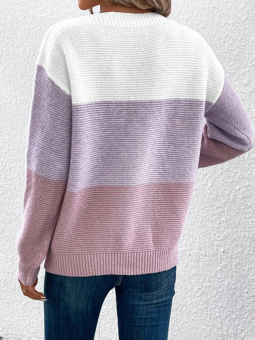 Fionella™ | Cozy Ombre Knit Sweater