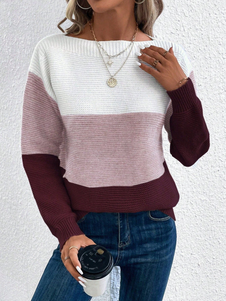 Fionella™ | Cozy Ombre Knit Sweater