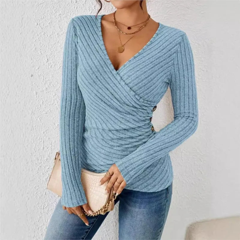 Auraya™  | Slimming Ribbed Knit Top (Almost Sold Out)