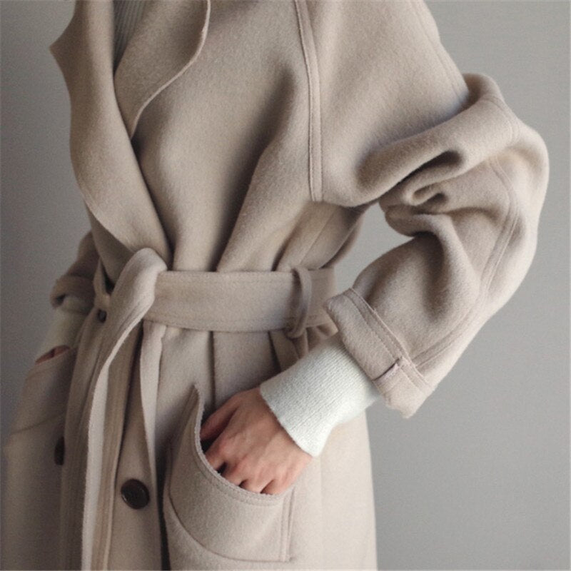 ELVIA™ | Luxurious Cashmere Trench