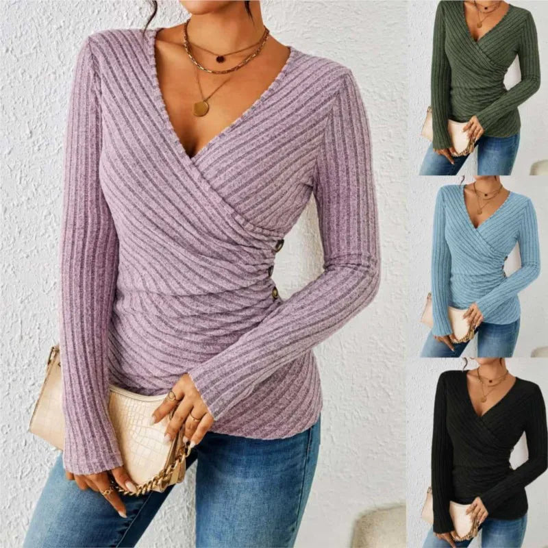 Auraya™  | Slimming Ribbed Knit Top (Almost Sold Out)