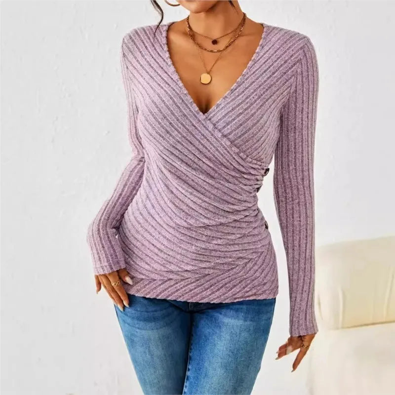 Auraya™  | Slimming Ribbed Knit Top (Almost Sold Out)