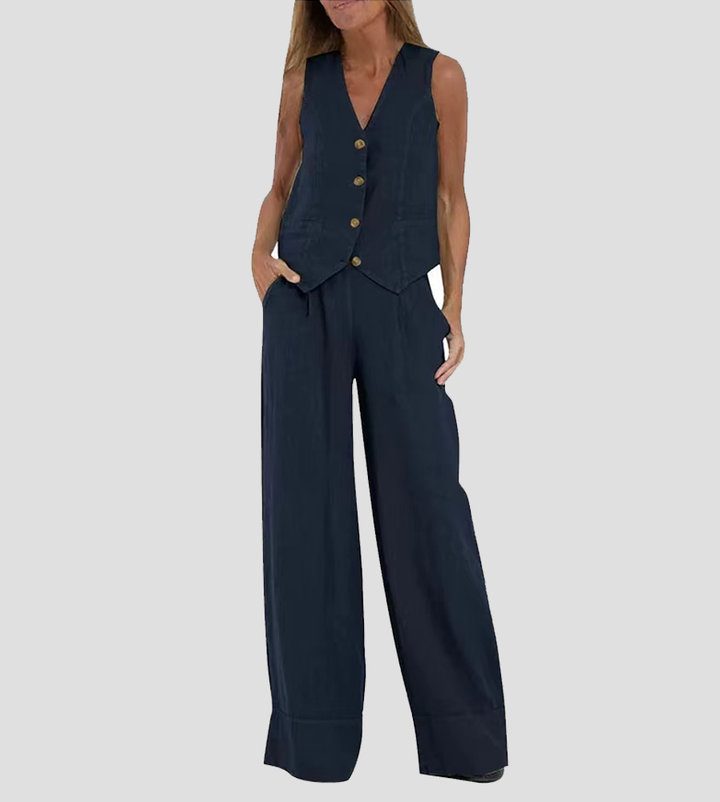 Adelaide™ | Sophisticated Vest & Trousers Set