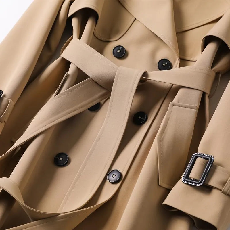 Rabiya™ | Luxe Classic Trench Coat