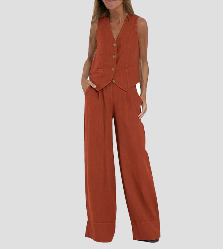 Adelaide™ | Sophisticated Vest & Trousers Set