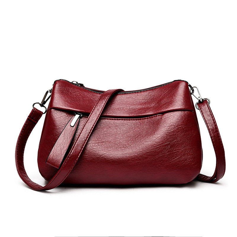 Velisse™ | Classic Leather Crossbody Bag